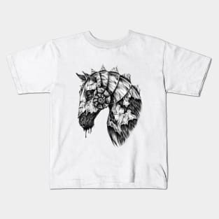 Slavic Horse Kids T-Shirt